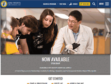 Tablet Screenshot of new.sienaheights.edu